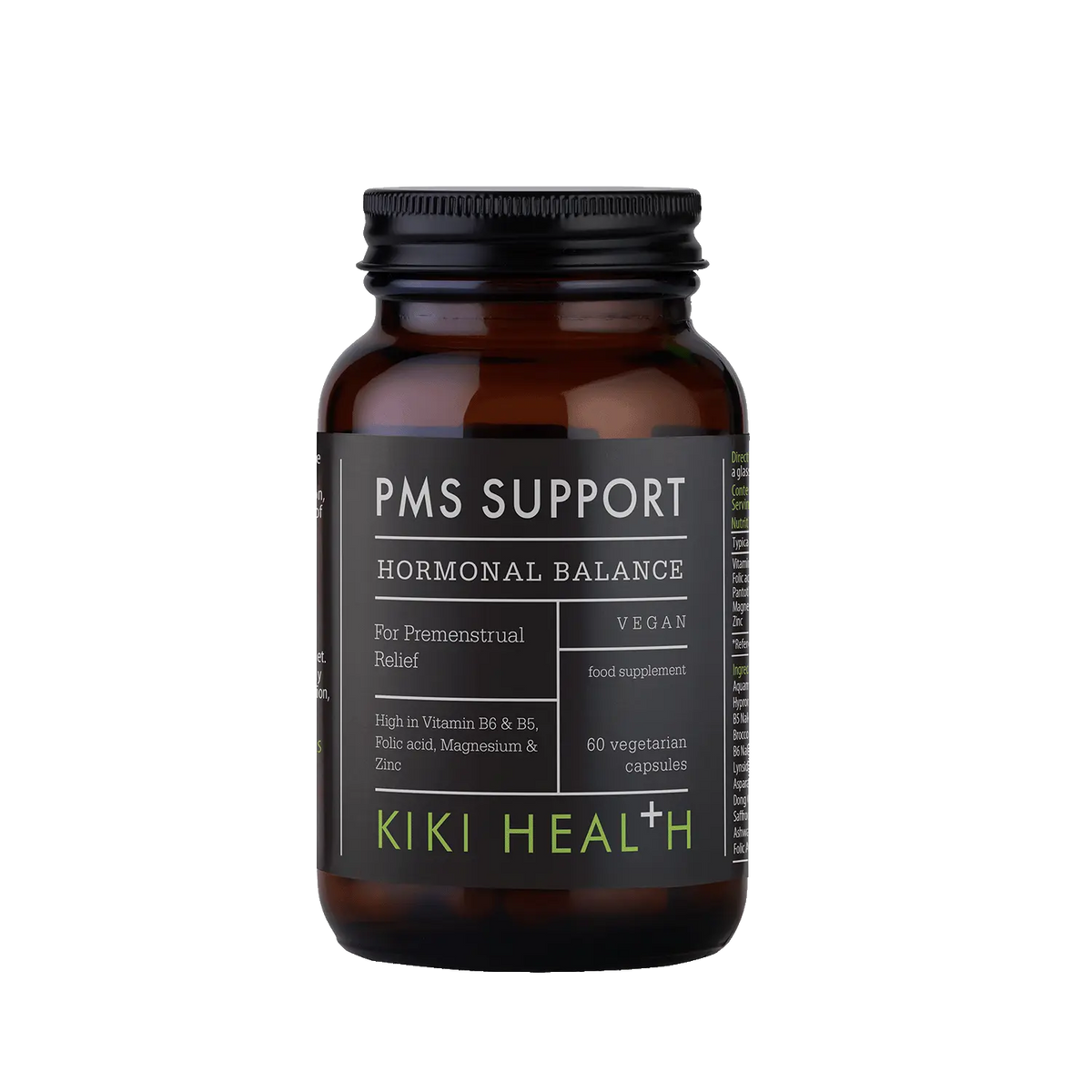 KIKI Health PMS Support Capsules 60 vegicaps jar