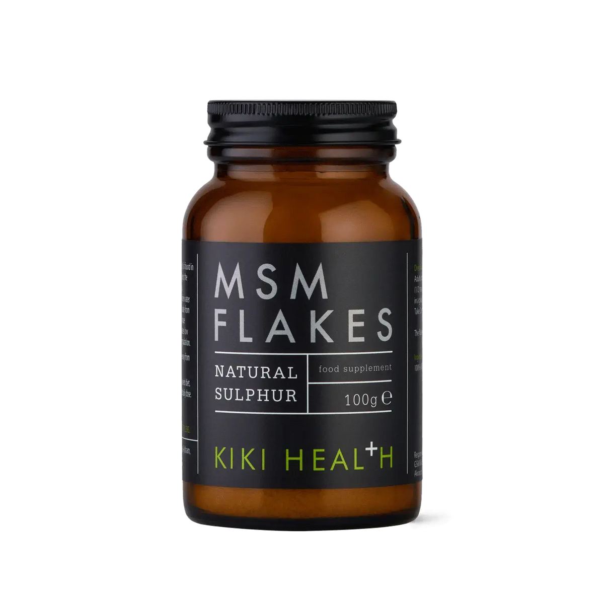 KIKI Health MSM Flakes 100g jar