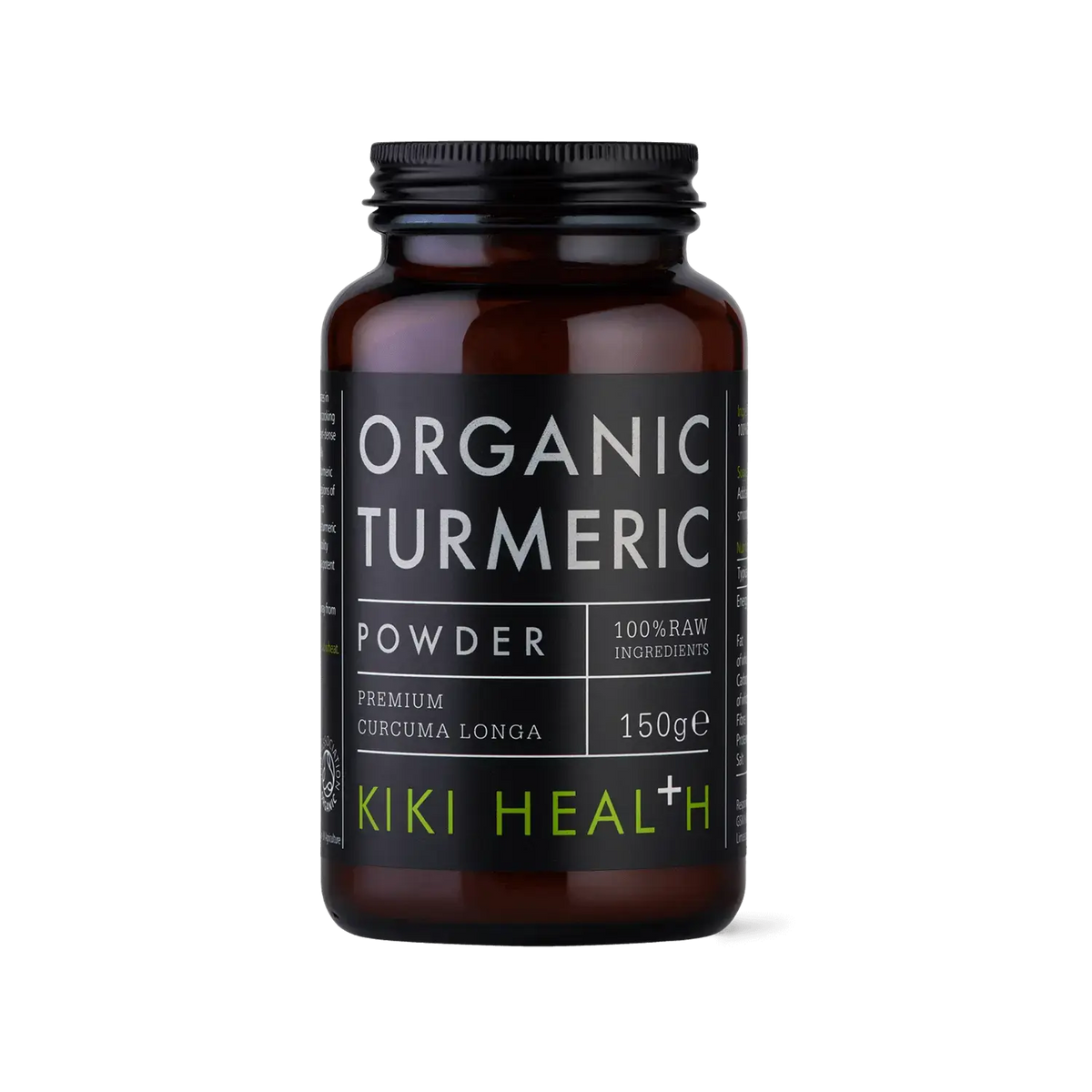 KIKI Health Organic Turmeric Powder 150g jar